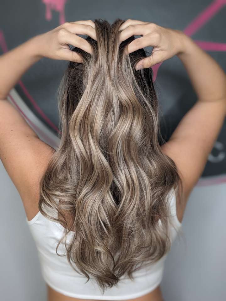 Client hair work 13